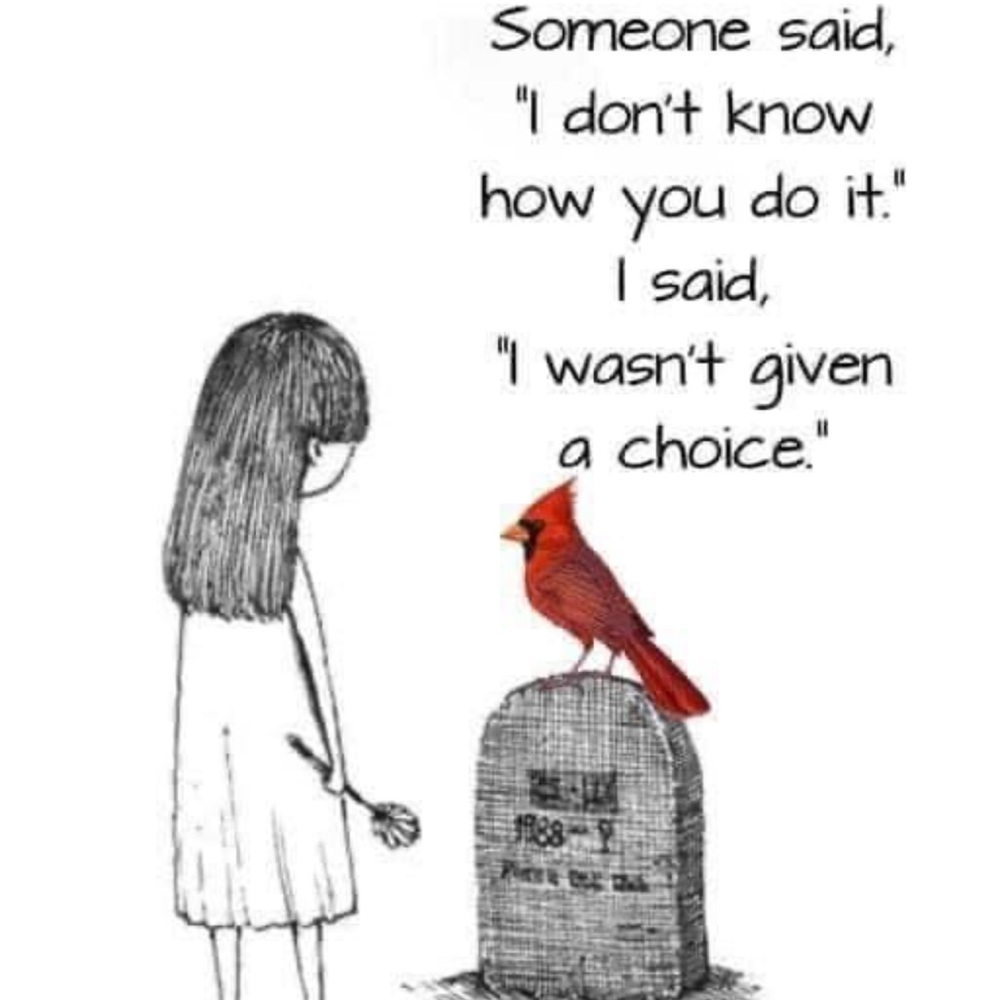 Always be kind you never know what someone else is going through.